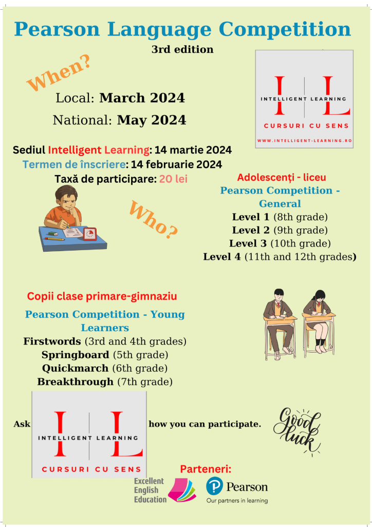 Pearson Language Competition Intelligent Learning